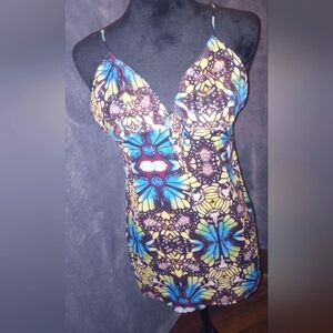 Volcom sheer Swim tank top